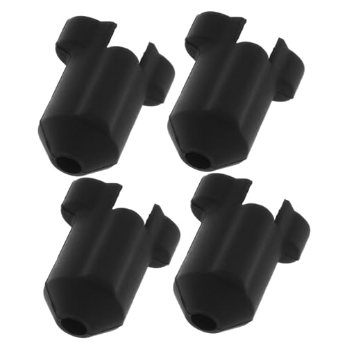 Amosfun 4 Stücke Silica Ersatzteile Drucker Teile 3D Drucker Heizung Block Hülsen Schwarz Drucker Heizung Block Teile von Amosfun