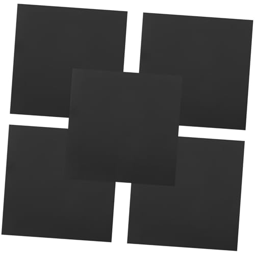 Amosfun 5 Stück Plakettenrohlinge Leere Plaketten Schwarze Metallplatte Leeres Türschild Aluminium Black Amosfun 5 Stück Plakettenrohlinge Leere Plaketten Schwarze Metallplatte Leeres Türschild Aluminium Black von Amosfun