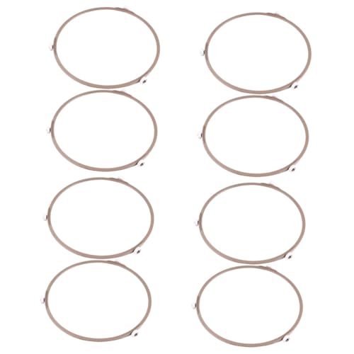 Amosfun 8 Stk Paletten walzen halterung Mikrowellen-Tablett-Ring drehbare Halterung für Mikrowellenplatten mikrowelle drehteller mikrowellenzubehör Drehteller-Tablett-Rack Tablett Radring Amosfun 8 Stk Paletten walzen halterung Mikrowellen-Tablett-Ring drehbare Halterung für Mikrowellenplatten mikrowelle drehteller mikrowellenzubehör Drehteller-Tablett-Rack Tablett Radring von Amosfun