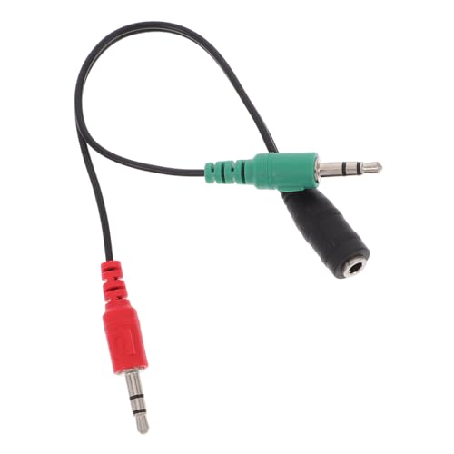 Amosfun Audiokabeladapter Kopfhörerbuchsen Splitter Dual Kopfhöreradapter Mikrofonkabel Mikrofonkabel Audiokabel Splitter Headset Splitter Mikrofon Kopfhörer Splitter Kunststoff Amosfun Audiokabeladapter Kopfhörerbuchsen Splitter Dual Kopfhöreradapter Mikrofonkabel Mikrofonkabel Audiokabel Splitter Headset Splitter Mikrofon Kopfhörer Splitter Kunststoff von Amosfun
