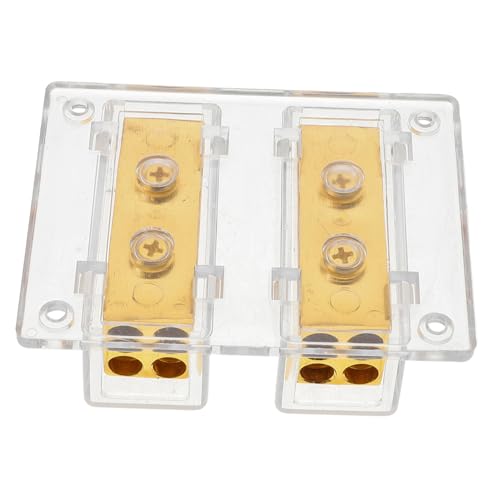 Amosfun Car-Audio-Verteilerblock für Subwoofer Messgerät Verteilung Fahrzeug doppelt Stromverteilerblock Verstärker-Verteilerblock Verteilerblock Car Audio Zinklegierung Amosfun Car-Audio-Verteilerblock für Subwoofer Messgerät Verteilung Fahrzeug doppelt Stromverteilerblock Verstärker-Verteilerblock Verteilerblock Car Audio Zinklegierung von Amosfun