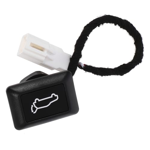 Amosfun Elektrischer Heckklappenschalter Kofferraum -Release -Taste Schalter für Kofferraum Kofferraumtürschalter Kofferraumschalter Kofferraumteil Auto modifiziertes Teil Messing Schwarz Amosfun Elektrischer Heckklappenschalter Kofferraum -Release -Taste Schalter für Kofferraum Kofferraumtürschalter Kofferraumschalter Kofferraumteil Auto modifiziertes Teil Messing Schwarz von Amosfun