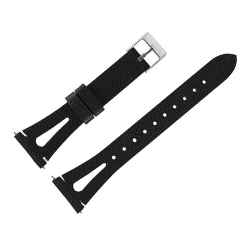 Amosfun Fitbitversa2 Gurt Lederarmband Für Umgekehrt 2 Smart Watch Ersatzbänder Smartwatch Ersatzarmband Uhrenarmbänder Einstellbar Fitness Geburtstagsgeschenk Oberschicht Rindsleder von Amosfun
