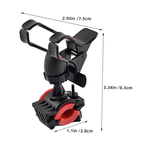 Amosfun Handy Navigationshalterung Telefonhalter Motorrad Drehbare Telefonhalterung Lenker Navigations Telefonhalterung Handyhalter Mobile Unterstützung Fahrrad Telefonhalter von Amosfun
