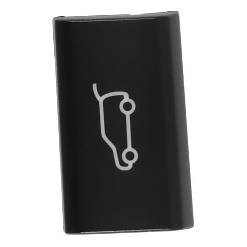 Amosfun Heckklappensteuerungstaste Kfz-ersatzteile Heckklappenschalter Kofferraumschalter Heckklappe Release -taste Heckklappenentriegelungsschalter Autoersatzteile Stammschalter Abs Black von Amosfun