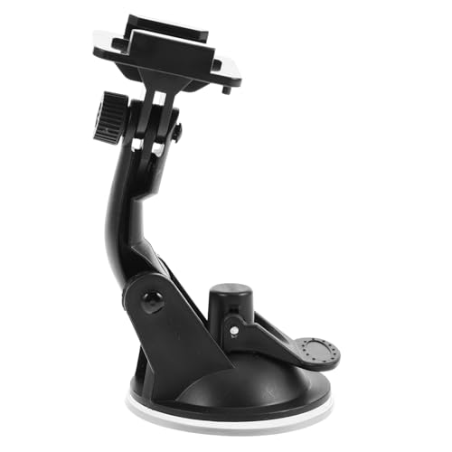Amosfun Kamerahalterung Mit Saugnapf Kamerahalterung Für Auto Bindestrich Fahrschreiberhalterung Aktion Kamera Autohalterung Dash Cam Vlog Innere Fahren Dashcams Abs Black von Amosfun