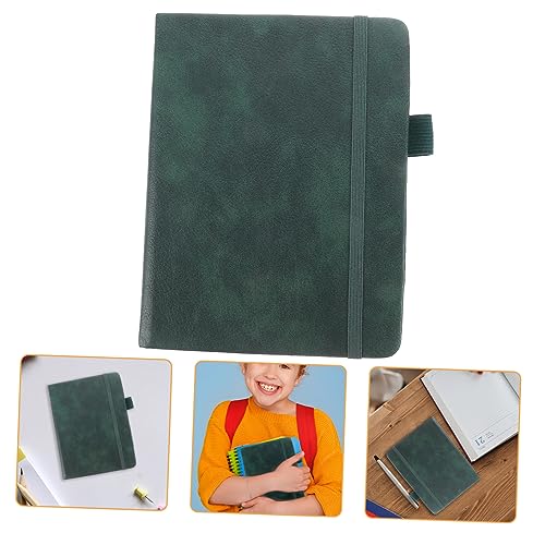 Amosfun Kleines Adressbuch Ledergürtel Notebook-geldbörse Mini-telefonbuch Notizbücher Tragbarer Adress-Organizer Organisator Der Privatadresse Taschentelefonbuch Notizbuch B6 Buchstabe von Amosfun