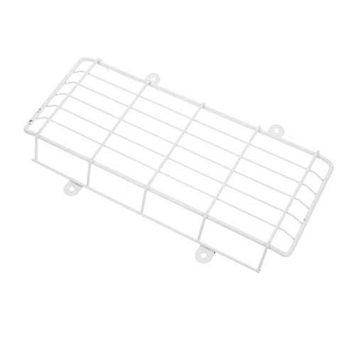 Amosfun Kontrollleuchten Schutzabdeckung Deckenleuchten Käfigschutz Deckenventilator Lichtabdeckungen Metallkäfig Beleuchtungsabdeckungen Eisenweiß von Amosfun