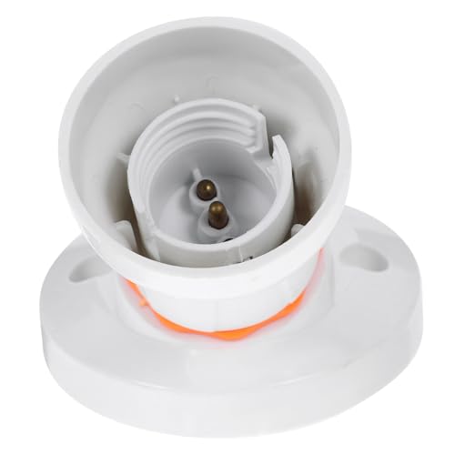 Amosfun Lampensockel Adapter Dualer Lampensockel Für Deckenleuchten Stabil Elegant Kompatibel Mit Glühbirnen Einfache Installation Robustes Kunststoffgehäuse von Amosfun