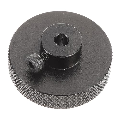 Amosfun Leichtes Positionierungshandrad Leichtes Handrad Für 3d-drucker Austauschbares Handrad Druckerräder 3d Drucker Zubehör Für 3d-drucker Handrad Zum Austausch Black Aluminiumlegierung von Amosfun