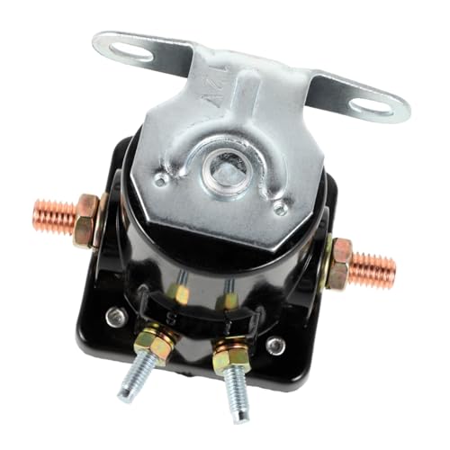 Amosfun Magnetventilrelais Austausch des Anlasserrelais Anlasser-Magnetrelais Ersatz-Starterrelais auto Anlasser Solenoid Anlassermagnet auto starter relais Metall Silver Amosfun Magnetventilrelais Austausch des Anlasserrelais Anlasser-Magnetrelais Ersatz-Starterrelais auto Anlasser Solenoid Anlassermagnet auto starter relais Metall Silver von Amosfun