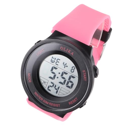 Amosfun Multifunktionale Elektronische Armbanduhr für Frauen Alarm Stoppuhr 12/24-stunden-zeitanzeige von Amosfun
