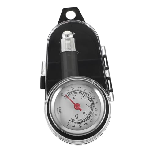 Amosfun Reifendruckmesser Autoreifendruckprüfer Automobil Reifendruckmessgeräte für den Reifendruck digital Meter Monitor Auto Reifen Messgerät Druckwächter Metall Black Amosfun Reifendruckmesser Autoreifendruckprüfer Automobil Reifendruckmessgeräte für den Reifendruck digital Meter Monitor Auto Reifen Messgerät Druckwächter Metall Black von Amosfun