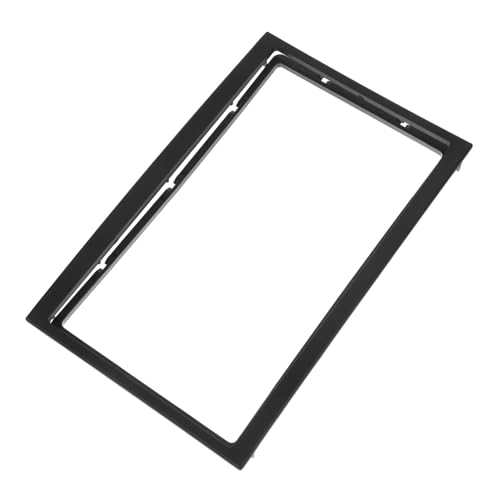 Amosfun Schutzabdeckung Für Das Armaturenbrett Verkleidung des Armaturenbretts Zubehör Autoradio Montieren Armaturenbrettverkleidung Der Konsole Plattenabdeckung Abs Black von Amosfun