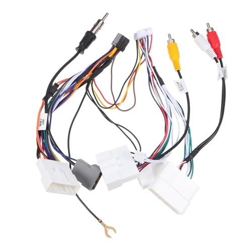 Amosfun Stromkabel Innere Draht Geschirr Automobil Gurte Kabelbaumsatz für Autoradio Radio-Kabelbaum-Adapter Kabelbaum fürs Auto Kfz -Verkabelung Gummi Black Amosfun Stromkabel Innere Draht Geschirr Automobil Gurte Kabelbaumsatz für Autoradio Radio-Kabelbaum-Adapter Kabelbaum fürs Auto Kfz -Verkabelung Gummi Black von Amosfun