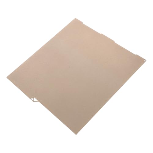 Amosfun Strukturierte Pei -platten -ersatzflexible 3d -druckstahlplatte Doppelseitige Pei -build -platte 3d -druckerzubehör Druckbettplatte von Amosfun