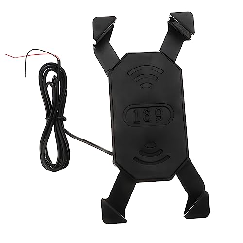 Amosfun am Lenker befestigte Navigationshalterung montieren Stand Handyhalterung am Lenker Handyständer Handy-Ladehalterung Motorrad ladegerät Halter Gummidichtung Black Amosfun am Lenker befestigte Navigationshalterung montieren Stand Handyhalterung am Lenker Handyständer Handy-Ladehalterung Motorrad ladegerät Halter Gummidichtung Black von Amosfun