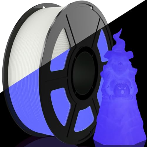 Amoybaby Glow in der dunklen PLA Filament, 1,75 mm, 1kg Spule, lila Glow, 3D-Drucker Filament Amoybaby Glow in der dunklen PLA Filament, 1,75 mm, 1kg Spule, lila Glow, 3D-Drucker Filament von Amoybaby