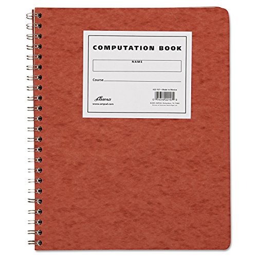 Ampad Computerbuch, 10,2 x 10,2 cm, kariert, 76 Blatt, 29,5 x 24,9 cm, 1 Stück (22-157) von Ampad