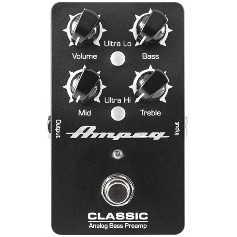 (B-Ware) Ampeg Classic Analog Bass Preamp analoges Bass-Preamp-Pedal von Ampeg
