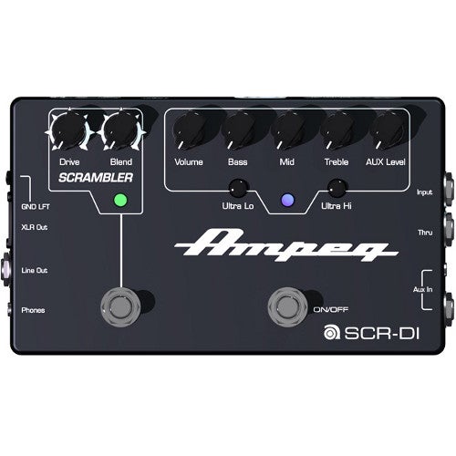 Ampeg SCR-DI Vorverstärkerpedal für Bass von Ampeg