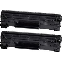 2 Ampertec Toner ersetzt HP CF283AD  83A  schwarz von Ampertec