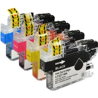4 Ampertec Tinten kompatibel mit Brother LC-3211 BK C M Y  4-farbig von Ampertec