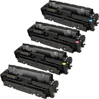 4 Ampertec Toner ersetzt Canon 055H  4-farbig von Ampertec