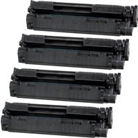 4 Ampertec Toner ersetzt Canon 703  schwarz von Ampertec