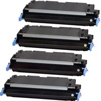 4 Ampertec Toner ersetzt Canon 711 BK C M Y  4-farbig von Ampertec