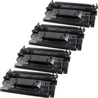 4 Ampertec Toner ersetzt HP CF289X  89X  schwarz von Ampertec
