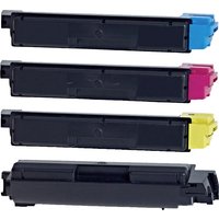 4 Ampertec Toner ersetzt Kyocera TK-580K C M Y  4-farbig von Ampertec