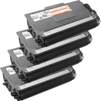 4 Ampertec Toner kompatibel mit Brother TN-3390  schwarz von Ampertec