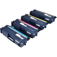 4 Ampertec Toner kompatibel mit Brother TN-821XXL BK C M Y  4-farbig von Ampertec