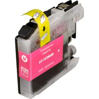 Ampertec Tinte kompatibel mit Brother LC-123M  magenta von Ampertec