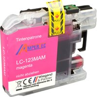 Ampertec Tinte kompatibel mit Brother LC-123M  magenta von Ampertec