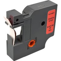 Schriftband kompatibel zu Dymo D1 45017 (S0720570) schwarz auf rot von Ampertec