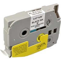 P-Touch Band kompatibel zu TZe-N231 schwarz auf weiß 12mm / 8m P-Touch Band kompatibel zu TZe-N231 schwarz auf weiß 12mm / 8m von Ampertec