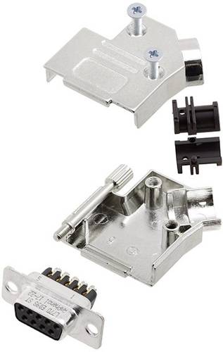 Amphenol L17D45ZK25+L77DB25SST D-SUB Buchsenleisten-Set 45° Polzahl (num): 25 Schrauben 1 Set von Amphenol