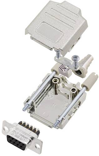 Amphenol L17DPPK25-M+L77DB25SST D-SUB Buchsenleisten-Set 180° Polzahl (num): 25 Schrauben 1St. von Amphenol