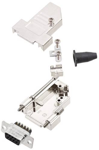Amphenol L17DTSL09-RG-LJS-S+L77DE09SST D-SUB Buchsenleisten-Set 45° Polzahl (num): 9 Schrauben 1 Set von Amphenol