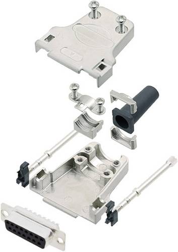 Amphenol L17DTZF25-LJS-RG+L77SDB25S D-SUB Buchsenleisten-Set 180° Polzahl (num): 25 Lötkelch 1St. von Amphenol
