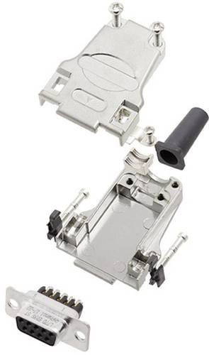Amphenol L17DTZF25-RG+L77DB25SST D-SUB Buchsenleisten-Set 180° Polzahl (num): 25 Schrauben 1St. von Amphenol
