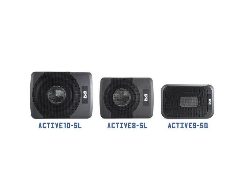Ampire AMPIRE ACTIVE8-SL Aktiv-Subwoofer, 20cm (8) Auto-Subwoofer von Ampire