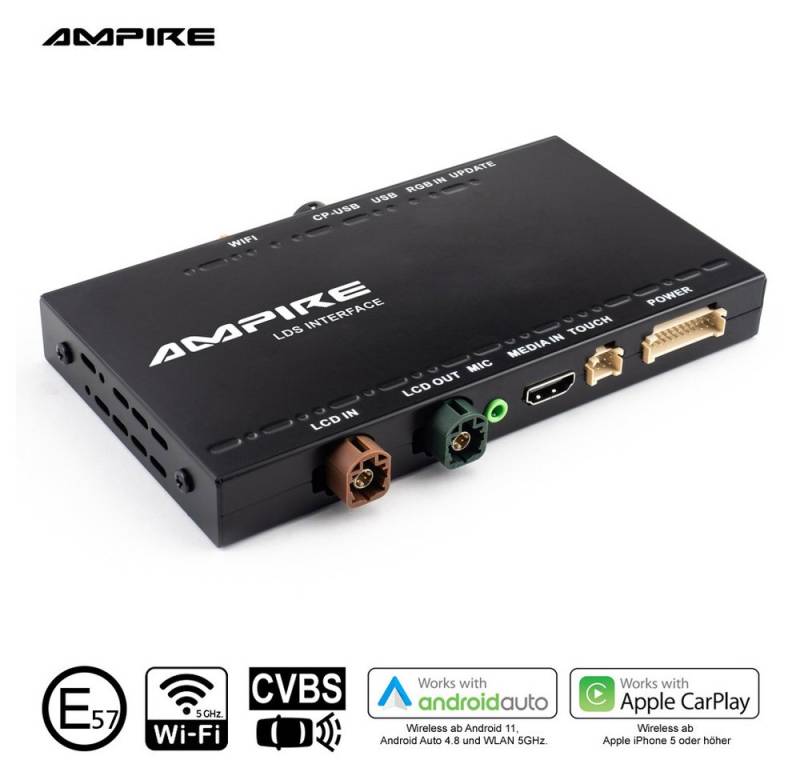Ampire AMPIRE LDS-BLY80-CP Smartphone-Integration Bentley, Seat, Skoda, VW Auto-Adapter von Ampire