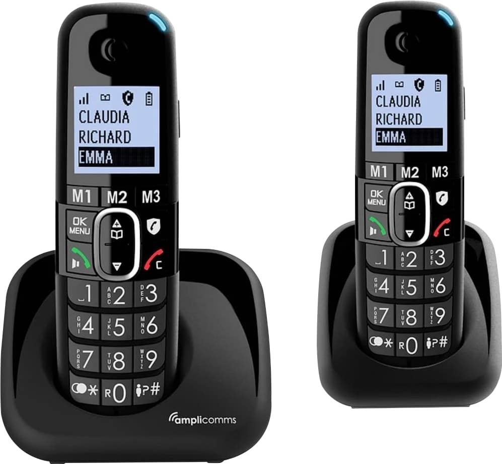 AMPLICOMMS DECT-Telefon BIGTEL 1502 AMPLICOMMS DECT-Telefon BIGTEL 1502 von Amplicomms