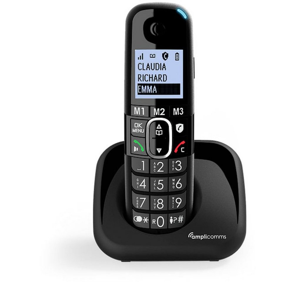 Amplicomms Amplicomms BigTel 1500 DECT-Mobilteil Freisprechen, für Hörgeräte komp Seniorentelefon Amplicomms Amplicomms BigTel 1500 DECT-Mobilteil Freisprechen, für Hörgeräte komp Seniorentelefon von Amplicomms