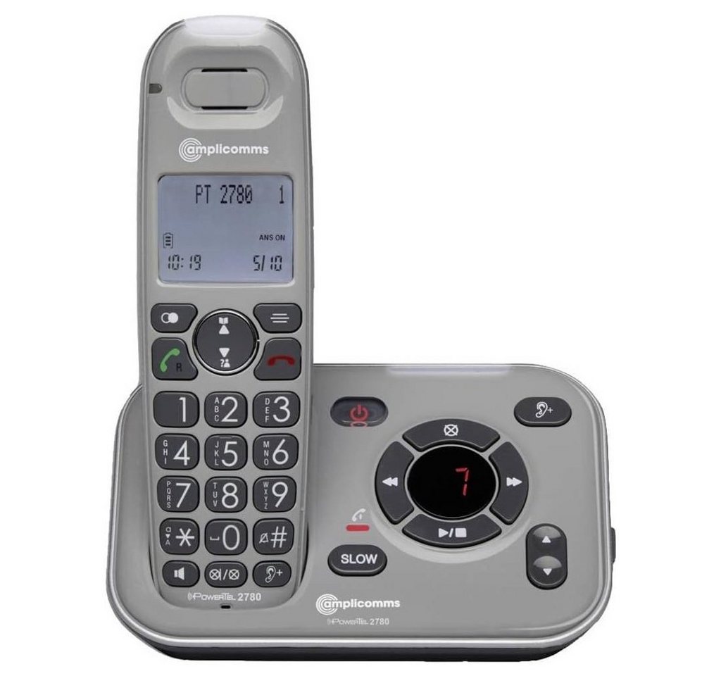 Amplicomms PowerTel 2780 Schnurloses DECT-Telefon von Amplicomms