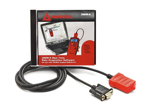 Amprobe 38SW-A Software für 38XR-A mit RS-232 Schnittstellenkabel von Amprobe