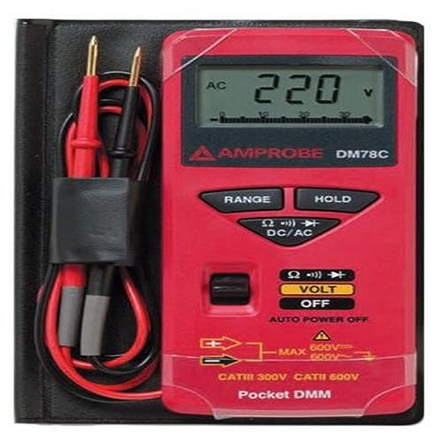 Beha-Amprobe Amprobe Digitaler Multimeter im Taschenformat Dc78C, DM78C Beha-Amprobe Amprobe Digitaler Multimeter im Taschenformat Dc78C, DM78C von Amprobe